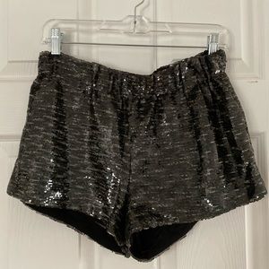 Sequin shorts